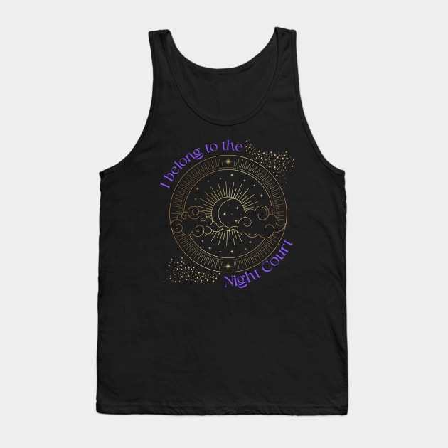 Acotar I Belong to the Night Court Tank Top by MalibuSun